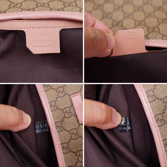 BA25❤️ Gucci GG Monogram Supreme Coated Canvas Joy Tote Bag - Picture 9 of 13